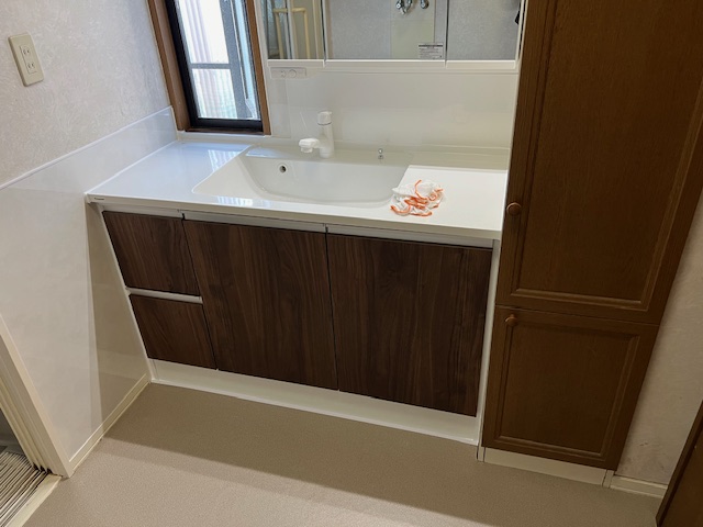 2024.6.13 洗面所施工後2